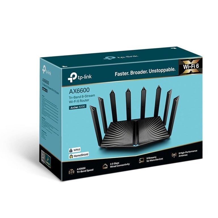 WiFi router TP-Link Archer AX90, AX6600