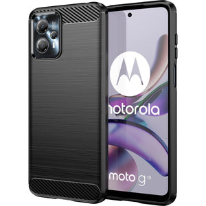 Zadný kryt pre Motorola G13 4G, Carbon, čierna