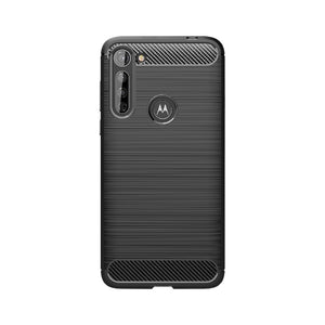 Zadný kryt pre Motorola Moto G8 Power Lite, Carbon, čierna