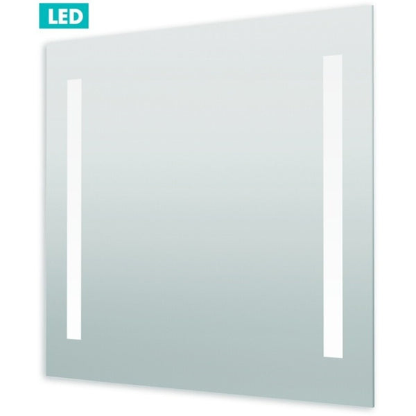 Zrkadlo s LED osvetlením Naturel Iluxit ZIL8070TLEDS, 80x70 cm