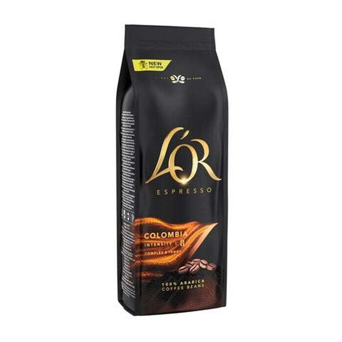 Zrnková káva L´or Espresso Colombia, 500g Tovar s prechádzajúcou expiráciou