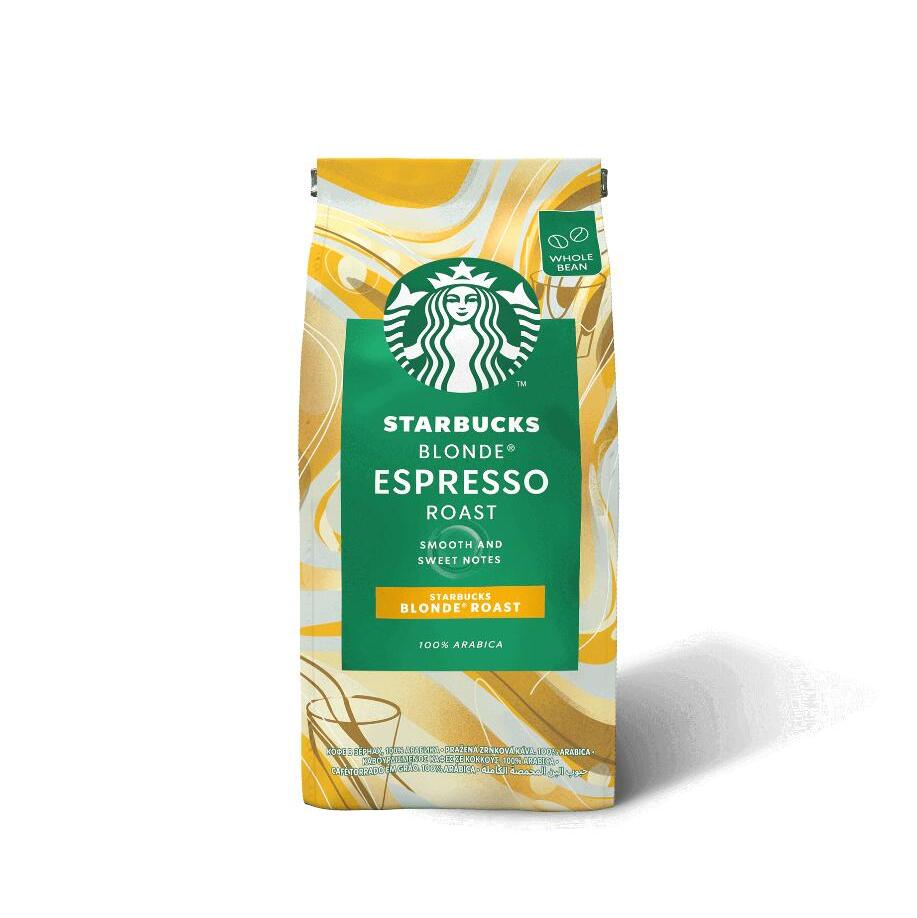 Zrnková káva Starbucks Blonde Espresso Roast, 450g