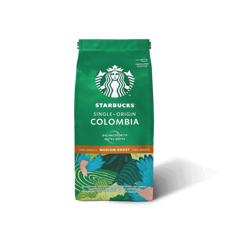 Zrnková káva Starbucks Single-Origin Colombia, 450g Tovar s prechádzajúcou expiráciou