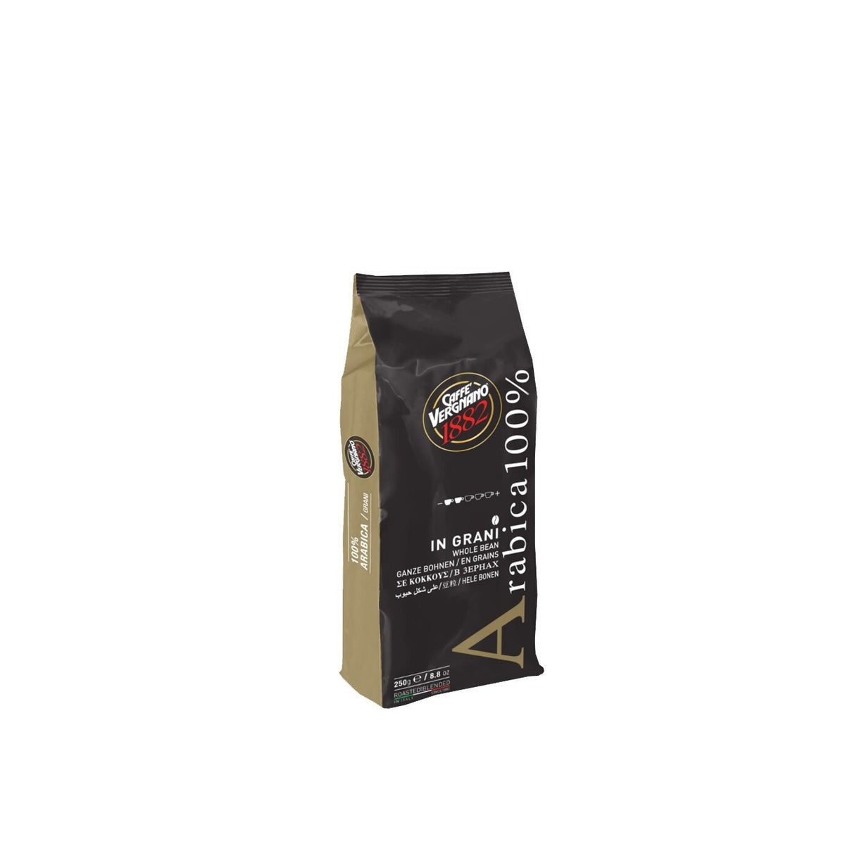 Zrnková káva Vergnano 100 % Arabica, 250 g